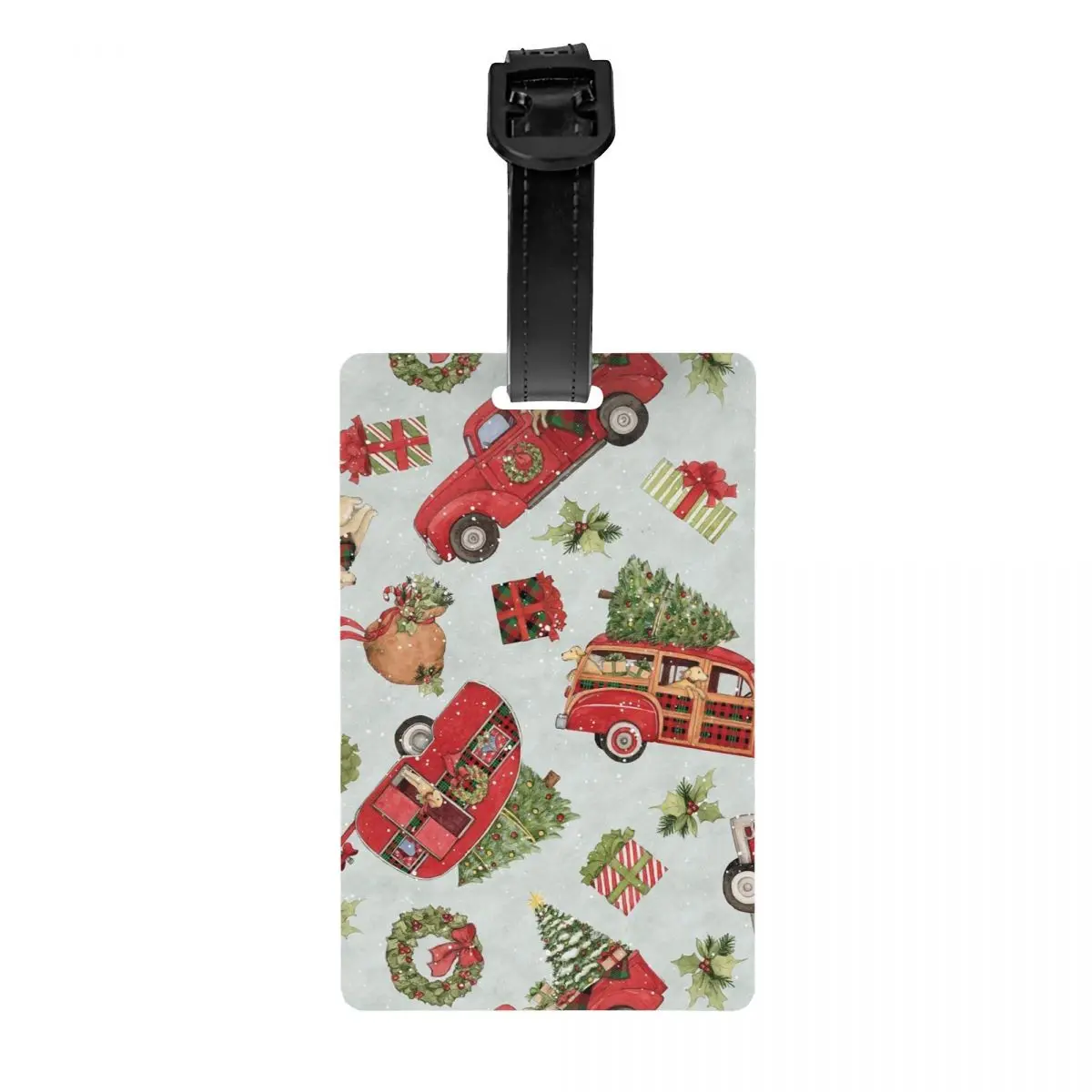 

Ярлык для багажа с надписью «Merry Christmas»