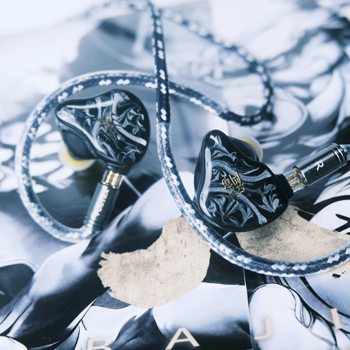 TANGZU байчи наушники-вкладыши 1DD + 4BA 1 магнитостатический EST 1BC сменный 0 78 мм