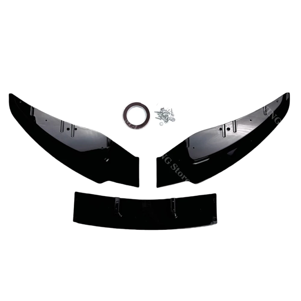 

3X 2005-2011 гг. Для BMW 1 серии E81 E82 E87 E88 LCI Модель автомобиля Передний бампер Губный спойлер Распылитель Диффузор от ABS Комплект кузова