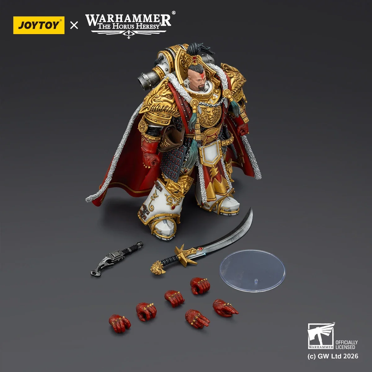 Фигурка JOYTOY 118 Warhammer: Ересь Хоруса, Белые Крылья, Джагатай Хан, Примарх V-го Легиона (art.: 3920db89aa952) - 3920db89aa952