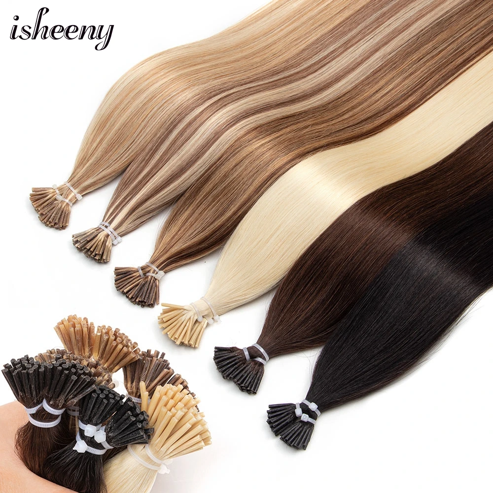 Прямые накладные человеческие волосы