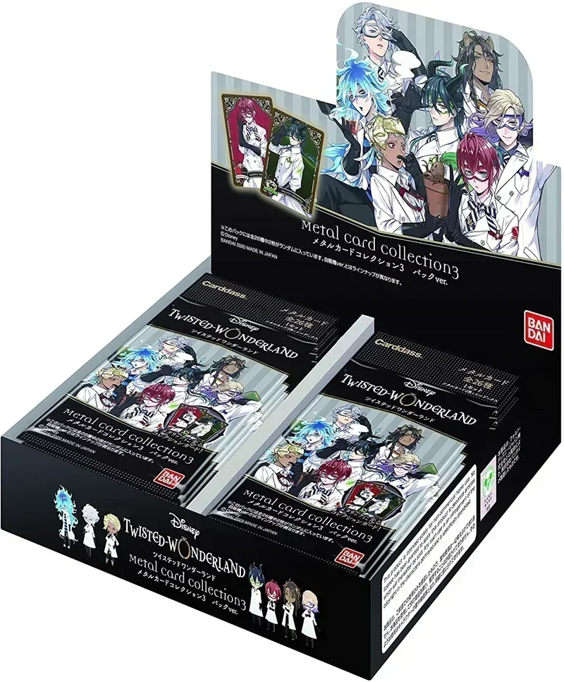 BANDAI диснеевские скрученные карты страны чудес Аниме игры фигурки загадки