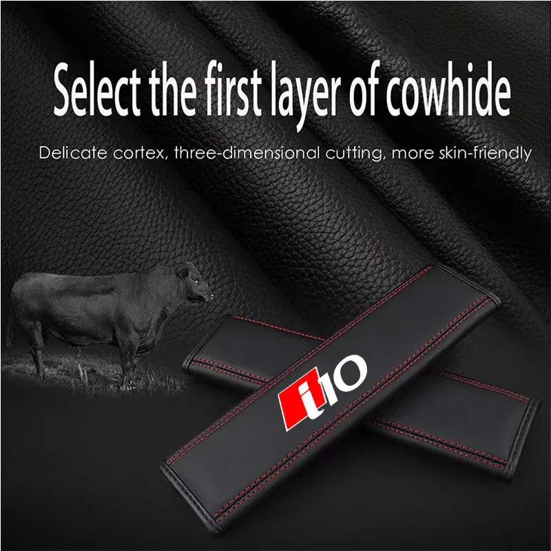 2 шт. Наплечные накладки на ремень безопасности для Hyundai N performance i10 i20 i30 i40 Elantra