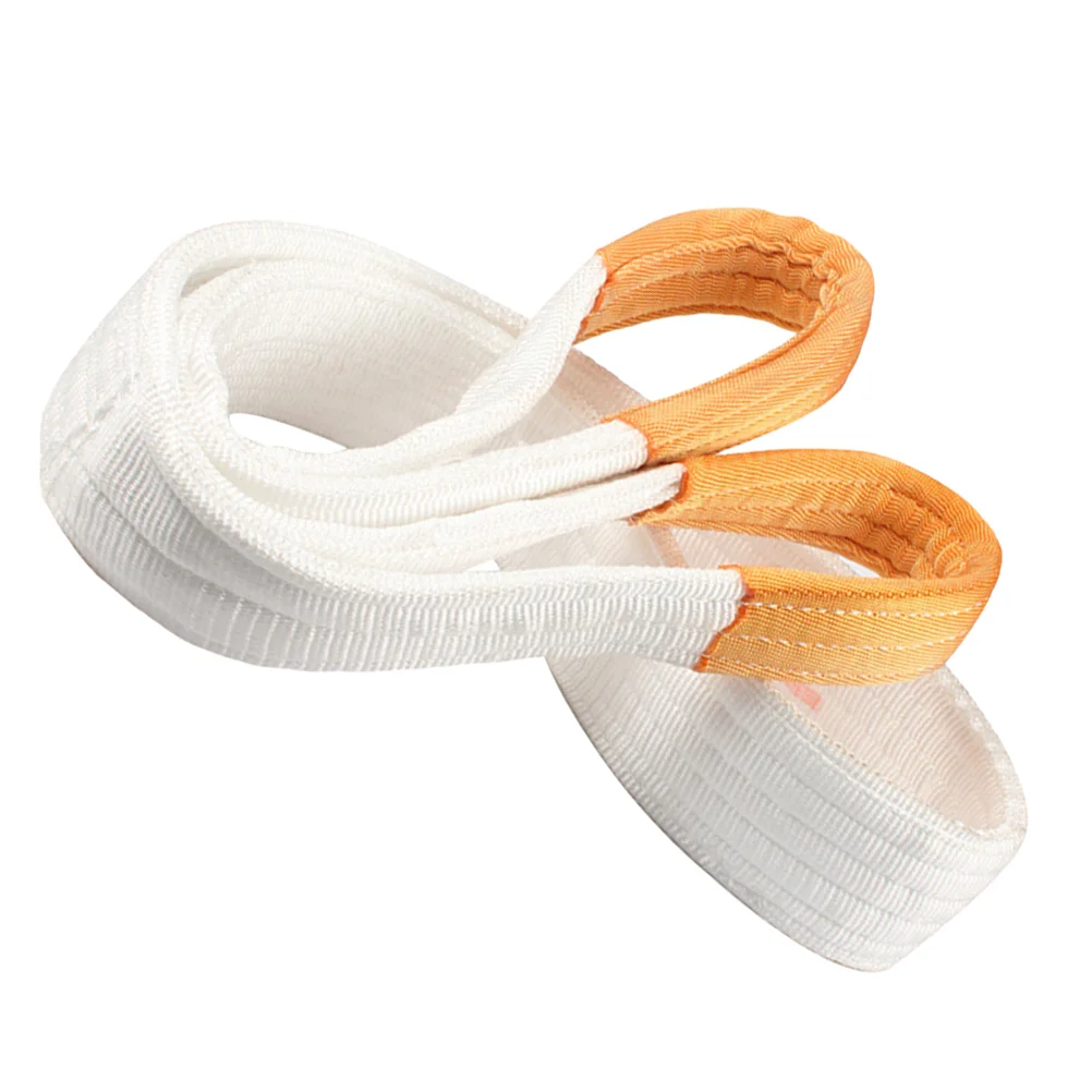 

1PC Flat Car Trailer Rope Practical Durable Outdoor Emergency Kit Tow Rope 4-Layer Thickened Car Trailer Hauling Rope (2 Ton, 1