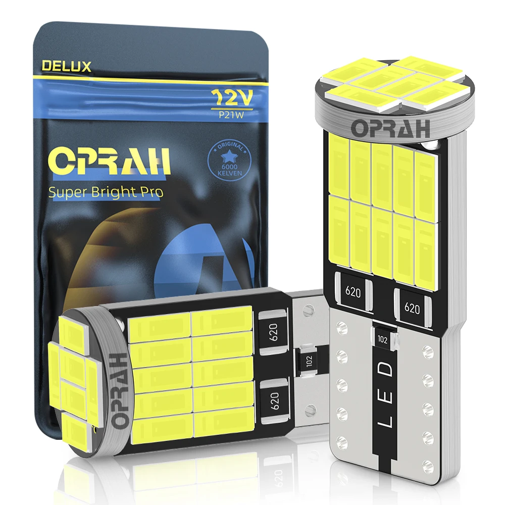 2шт T10 W5W 194 168 4014 LED 26SMD Canbus Автомобильный номерной знак свет купольная лампа для