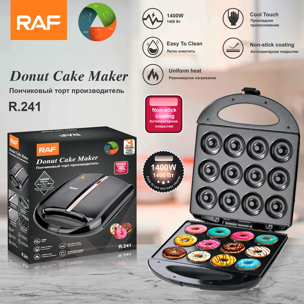 

Doughnut Breakfast Machine Internet Celebrity Mini Cake round Cake Machine Light Food Machine Baking