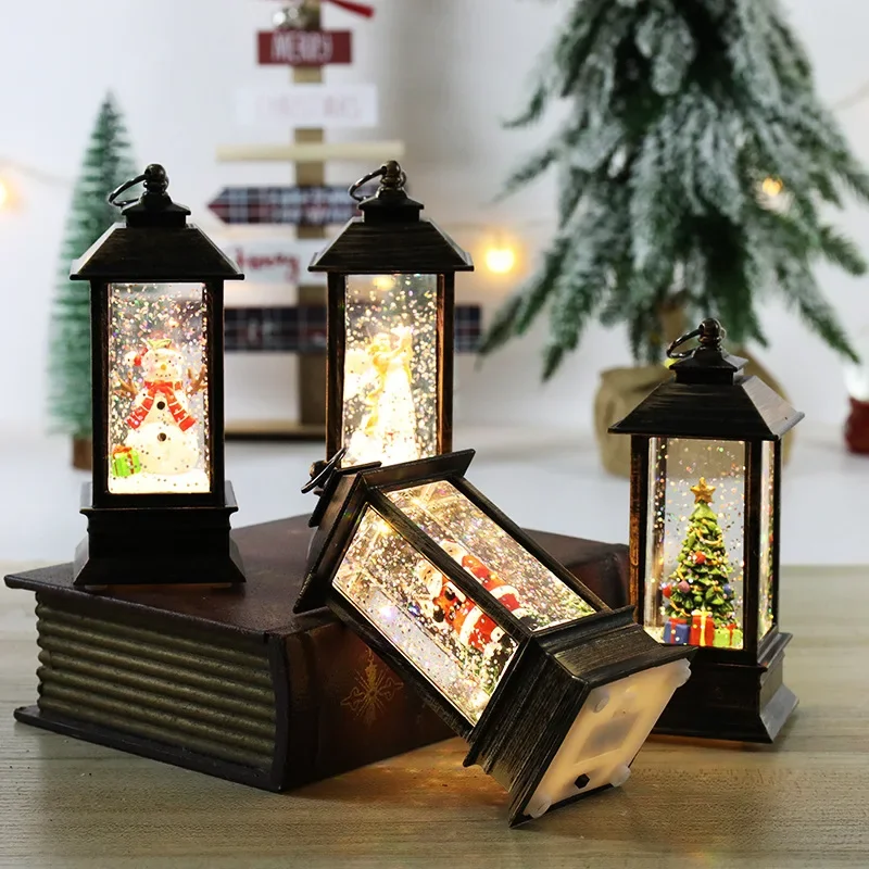 

Christmas Wind Lamp Crystal Lamp Santa Claus Lamp Christmas Party Decoration Christmas Ornaments Christmas Gifts