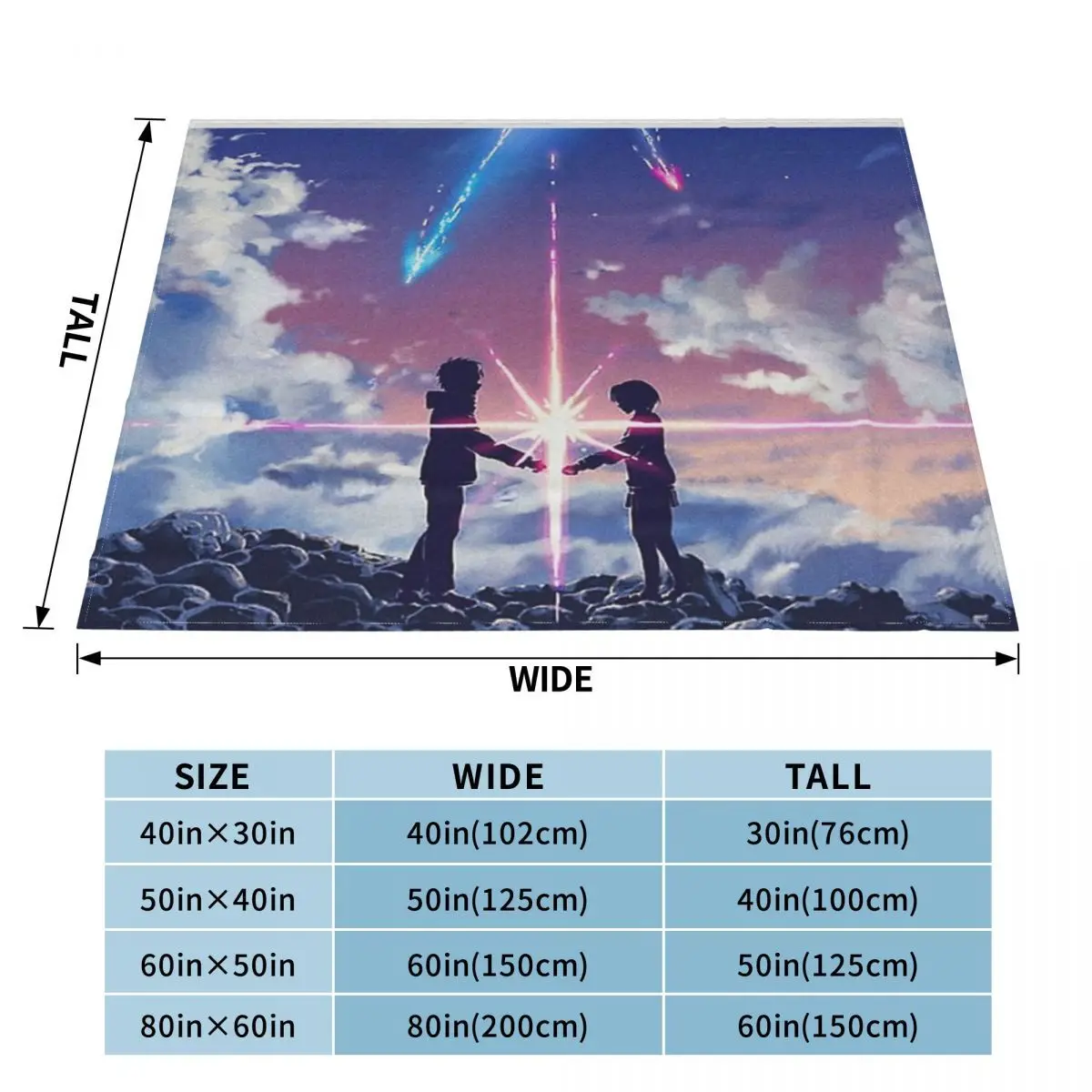 Kimi No Na Wa ваше имя аниме 1 плюшевые зимние одеяла для спальни индивидуальное одеяло