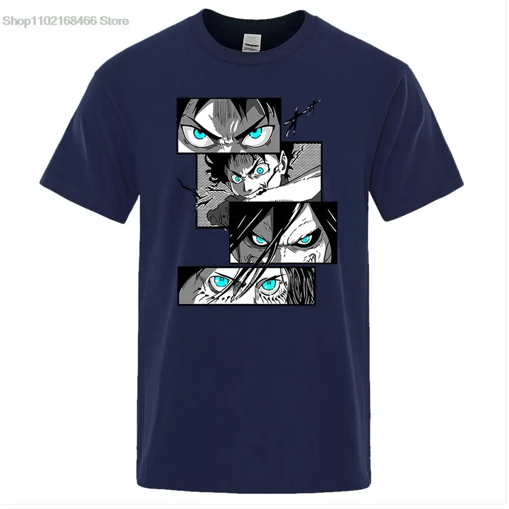 

Attack on Titan Japan anime Print Man T-Shirts Fashion Soft Tee Clothes T Shirt Summer Harajuku Tshirt Crewneck Brand Men Tops