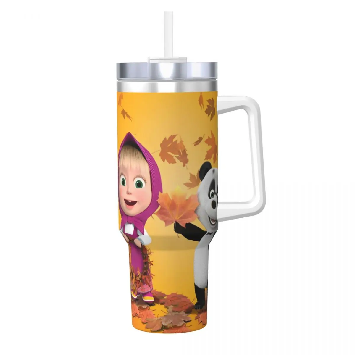 Стакан Mashas And The Bear осенняя бутылка для холодных напитков воды портативные