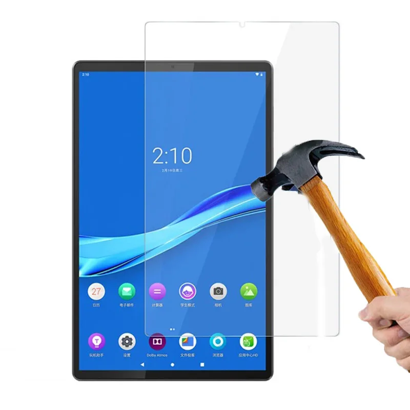 

Закаленное стекло для Lenovo Tab M10 FHD Plus 10,3 X606F, защита экрана от царапин, без пузырьков, прозрачная защитная пленка HD