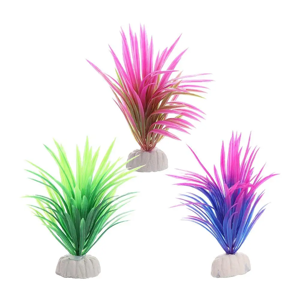 Искусственное украшение для аквариума искусственное растение аквариумная трава