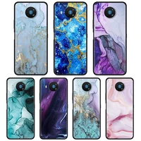 marble art phone case for nokia g10 5 4 7 2 5 3 1 4 3 4 x10 8 3 2 4 c20 2 3 4 2 xr20 3 2 2 2 1 3 black soft cover