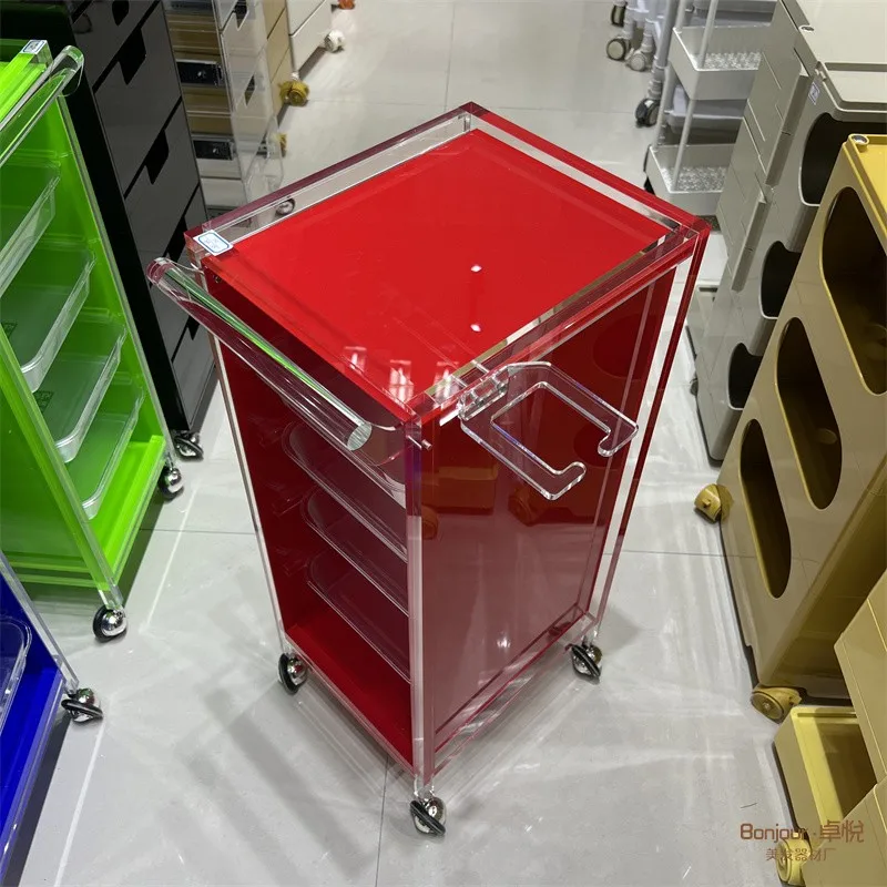 Роликовая тележка для маникюрного салона красоты косметика чай спа-салона