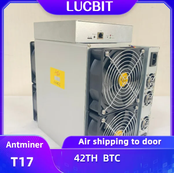 

LUCBIT обновленный T17 Antminer 42TH/S с новым встроенным радиатором BTC Asic Miner лучше, чем S9 S11 T15 S15 S17 Z11 B7 T2 T3