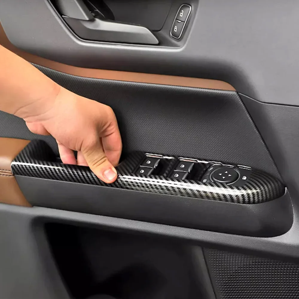 Салон автомобиля наклейка из углеродного волокна центральная крышка панели