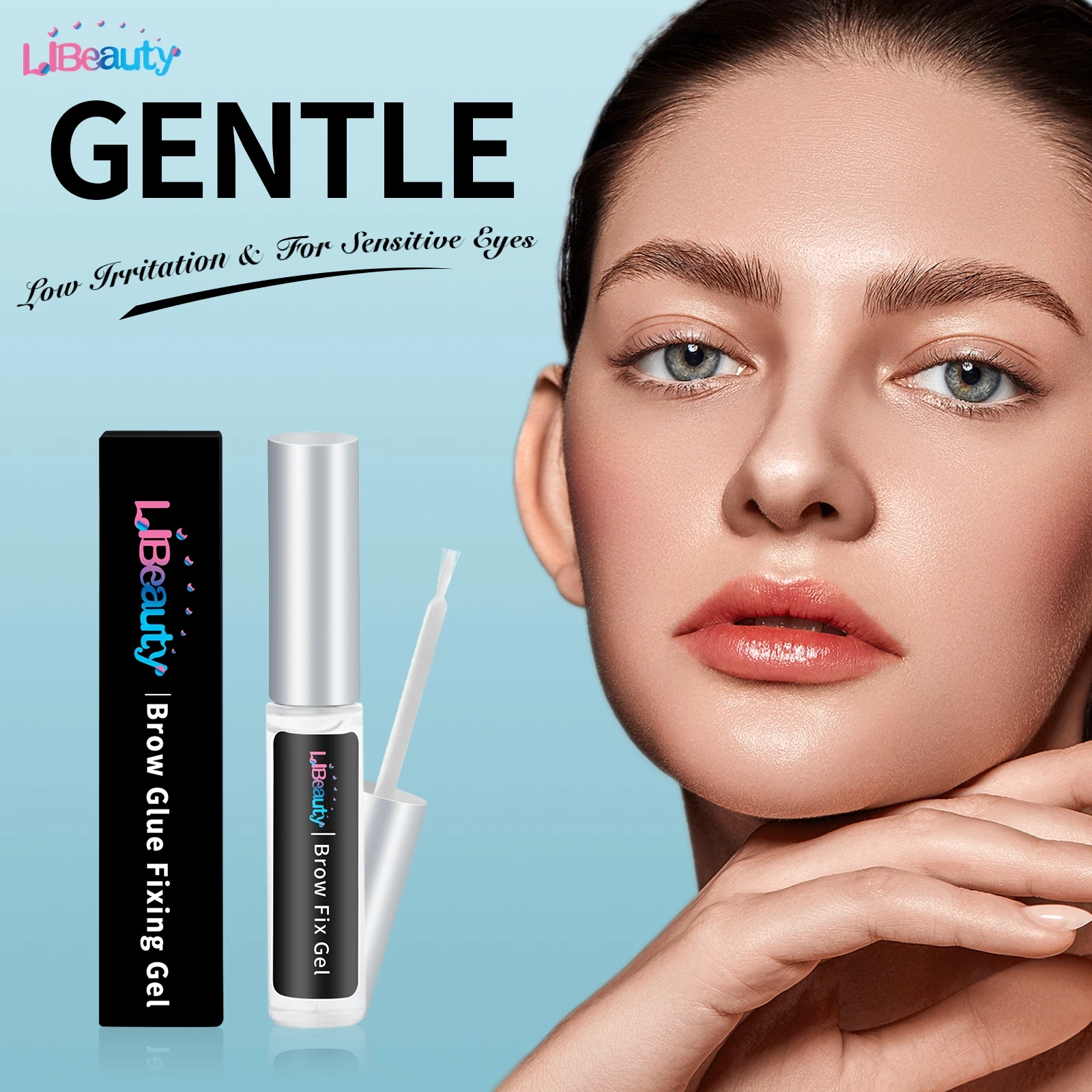 Libeauty 7 мл клей для ламинирования бортов Super Stickey подтяжки бровей прозрачный