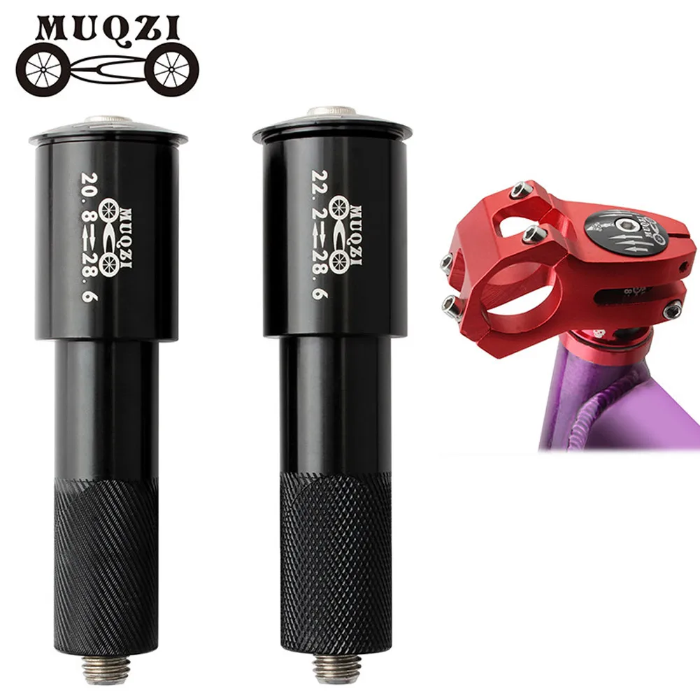 

MUQZI MTB Road S Bike Fork Extention Adapter 20.8/22.2MM Stem Conversion Hanging Core Riser Child Sliding Bicycle Parts Biciclet