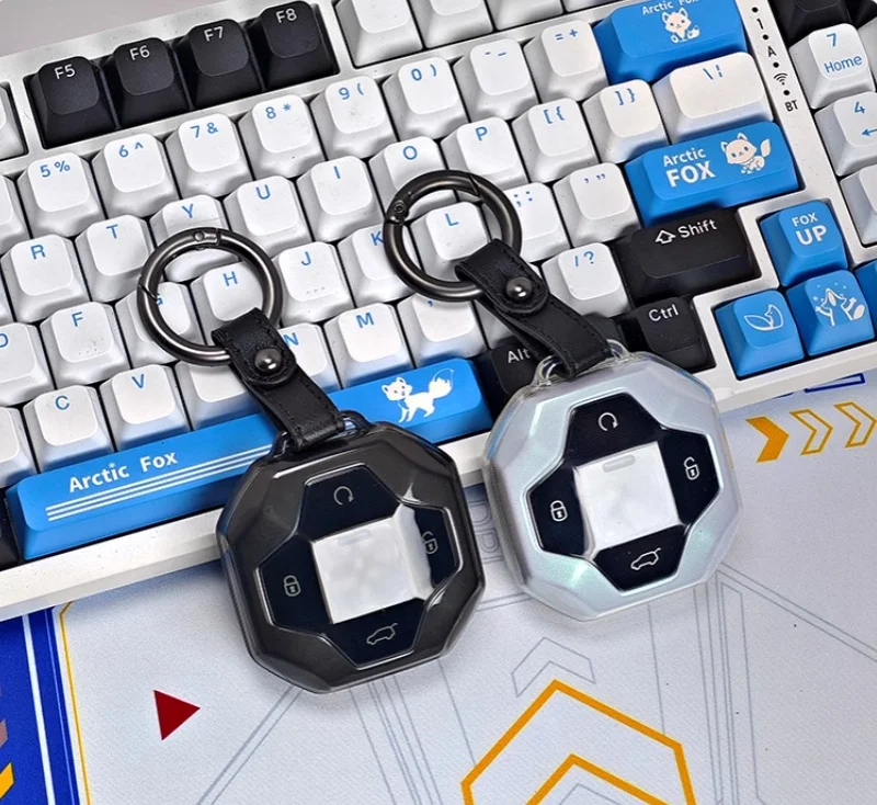 Универсальный прозрачный чехол для ключей автомобиля подходит Jetour Traveler T2 2023-2024