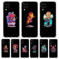 disney superheroes avengers hero phone case for samsung galaxy a51 a71 a21s a12 a11 a31 a41 a52s a32 a01 a03s a13 a22 5g cover