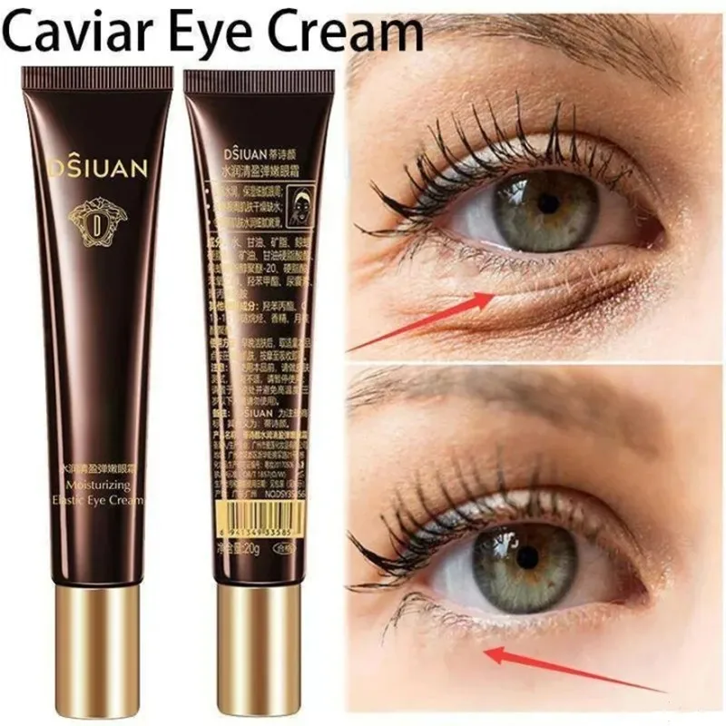 Eye Cream Anti Wrinkle Fade Dark Circle Remove Puffy Eye Bags Massage Reduce Fine Lines Crow's Feet  Eye Mask Firming Eyes Care