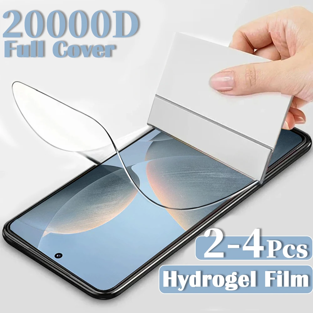 Гидрогелевая пленка для Xiaomi Redmi K80 K70E K60E K50 K60 K70 Ultra Защитная экрана Note 12R 13R Pro