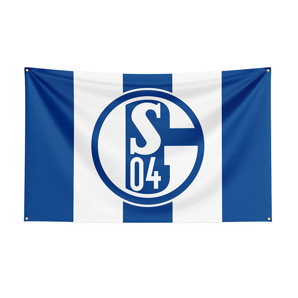 

3x5 FC Schalke 04 Flag Polyester Printed Racing Sport Banner For Decor