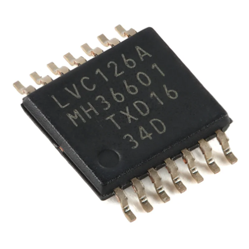 10 шт. оригинальный 74LVC126APW,118 TSSOP-14 четырехканальный Буфер/линейный драйвер; Три состояния