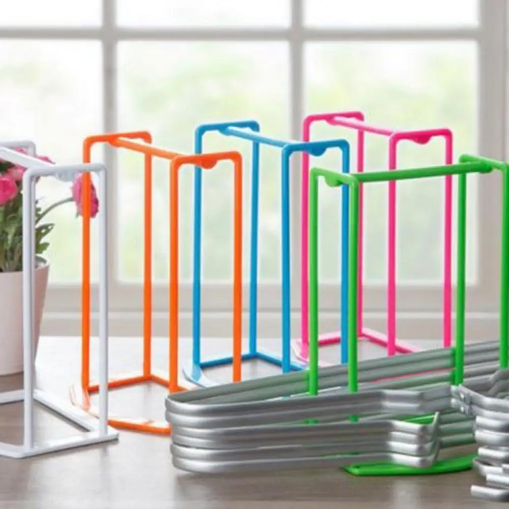 

Convenient Space-saving Hanger for Laundry Organizer Lifting Handle PP Rack Clothes Stacker with for Laundry