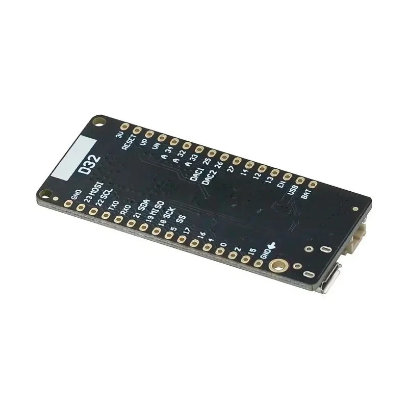 Фото LOLIN D32 V1.0.0 - плата Wi-Fi и Bluetooth на базе ESP-32 ESP32 ESP-WROOM-32 с 4 МБ флэш-памяти, совместимая с Arduino и MicroPython №2