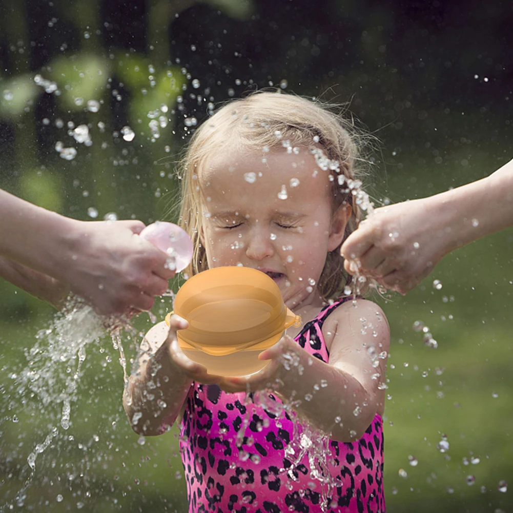 

6/8Pcs Self-Sealing Splash Waterfall Balls Silicone Outdoor Water Bomb Balloons for Children Holiday Party Present