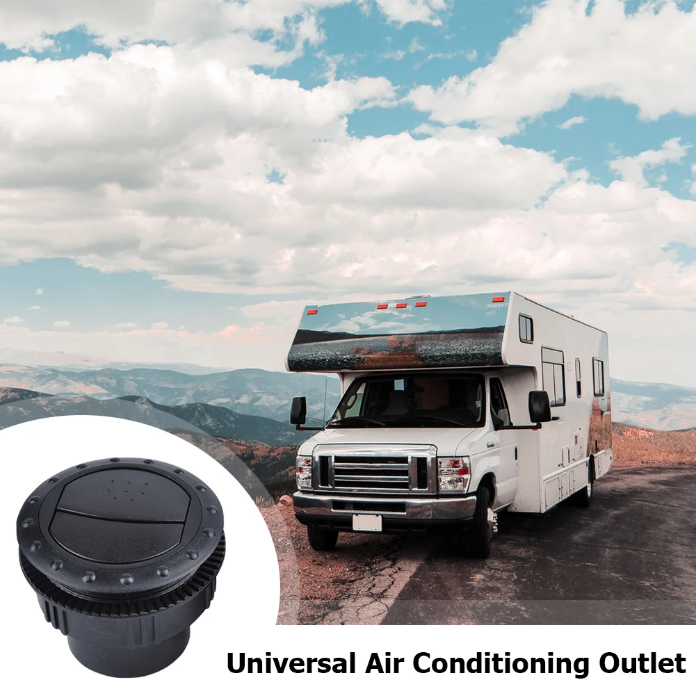 60 мм ABS RV ATV Автомобильный вентиляционный отверстие для кондиционера Открытый