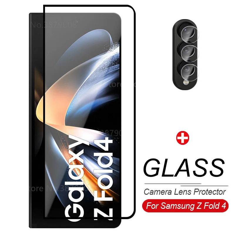 

Защитное стекло для Samsung Galaxy Fold 4 5G, защитная пленка для экрана, стекло для объектива камеры Samsung Z Fold4 Fold 4 7,6 дюйма, защитная пленка