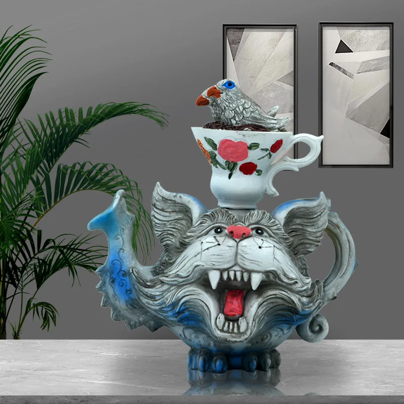 

Desktop Decorations Creative Home Ornaments Devil Cat Room Decor New Products Home Decoration Accessories Crafts