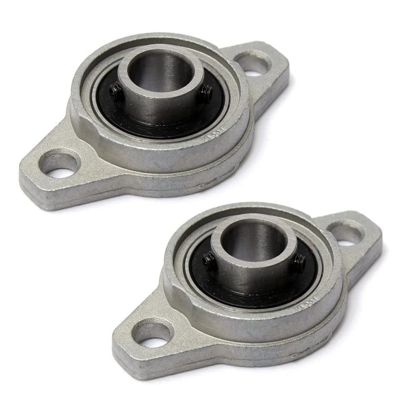 

Hot 2X KFL001 Zinc Alloy Flanged Bearings Bearings Ball Bearings With Stand 12Mm