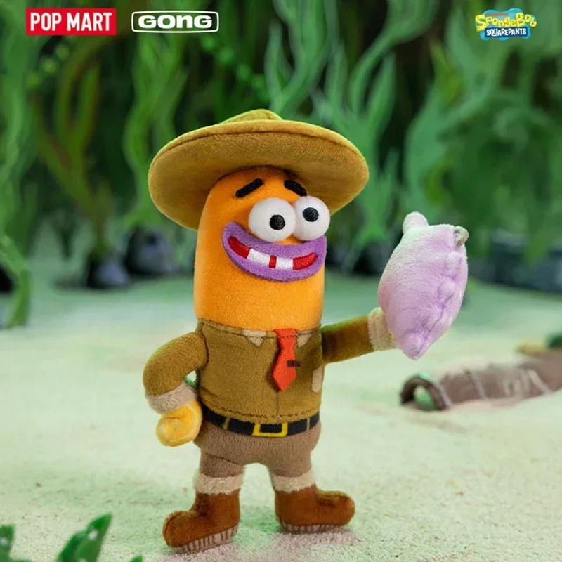Фото POP MART Bikini Bottom Buddies Series 2: Плюшевые игрушки в закрытой коробке-сюрпризе — необычные фигурки для декора дома и коллекционирования №2