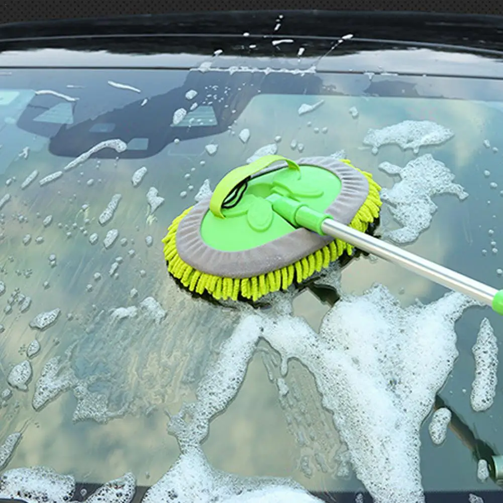 

Телескопическая Швабра для мытья автомобиля, супер впитывающие щетки для мытья автомобиля, Швабра, инструмент для мытья окон, автомобильны...