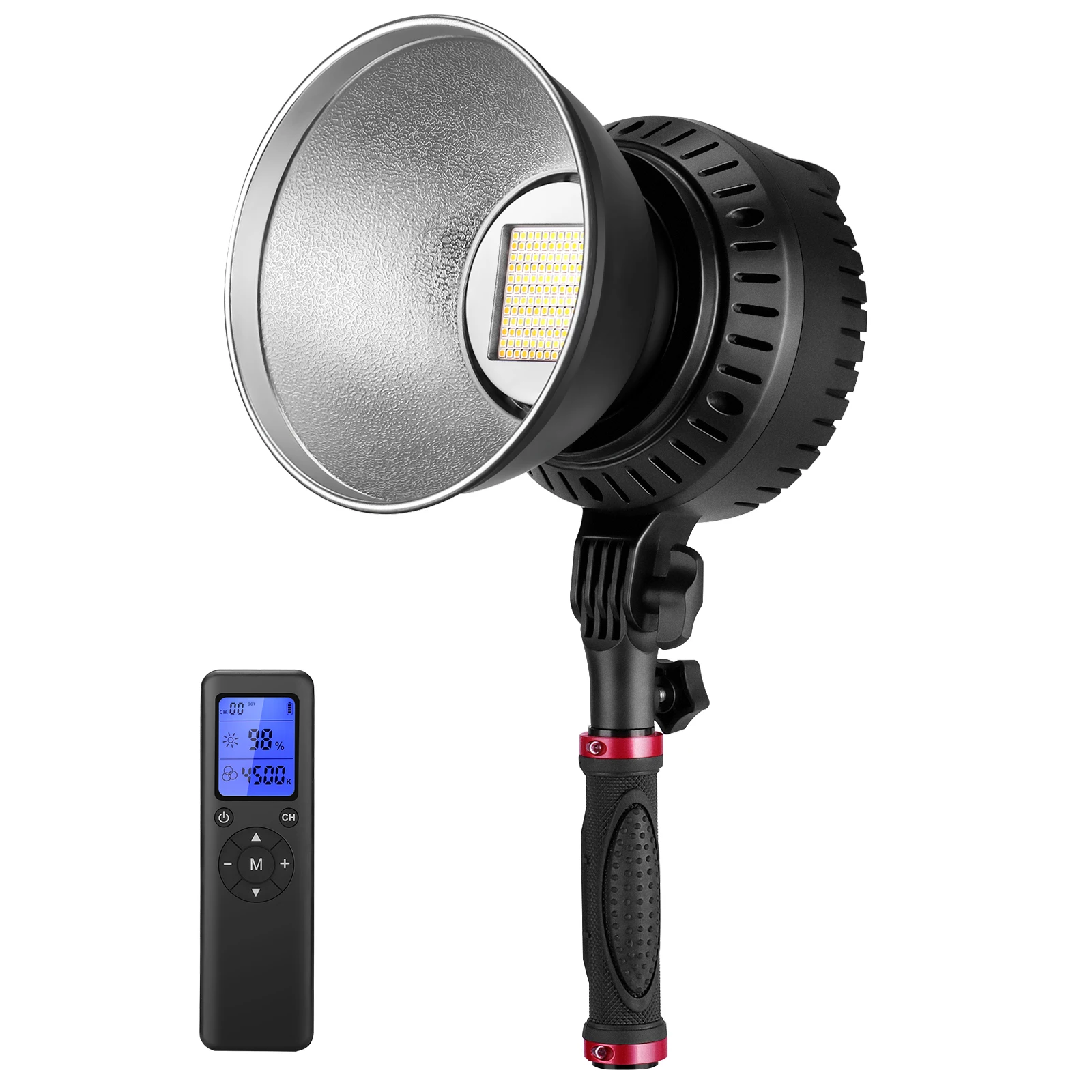 

NEEWER CL-60B Bi-Color 60W LED Video Light, 3200K~5600K Color Temperature, 30000 Lux With Reflector, Silent Fan, Remote Control