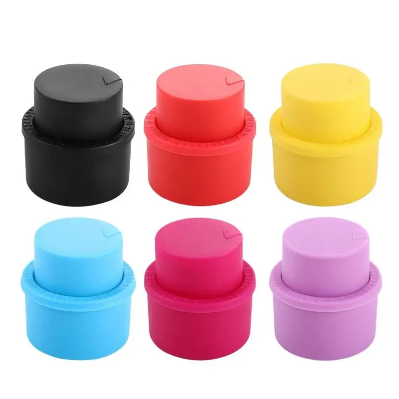 

Vacuum DrinkCap Inflatable Soft Sealer Fizzy Drink Carbonated Beverage Bottle Fresh Keeping CapStopper Saver Kitchen Bar Tool