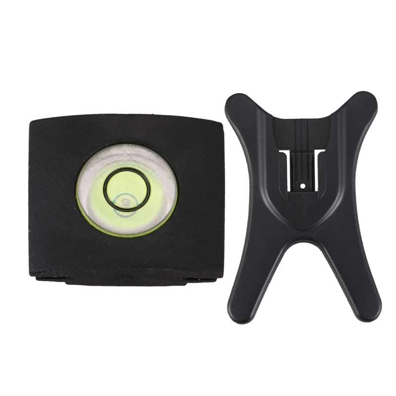 

1Pcs Flash Stand AS-21 ISO 518 Hot Shoe For Nikon Canon Pentax & 1Pcs Camera Flashlight Hot Shoe Spirit Level Cover, Black
