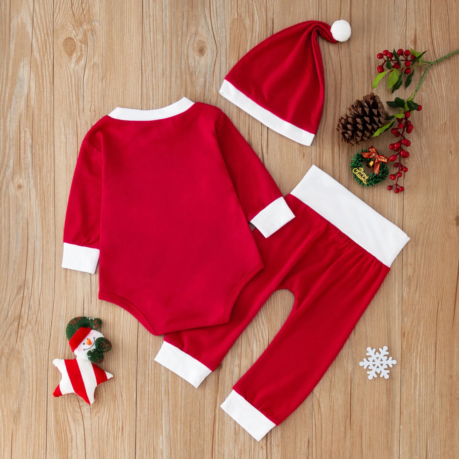 Рождественская ночная рубашка для маленьких мальчиков и девочек Рождественский