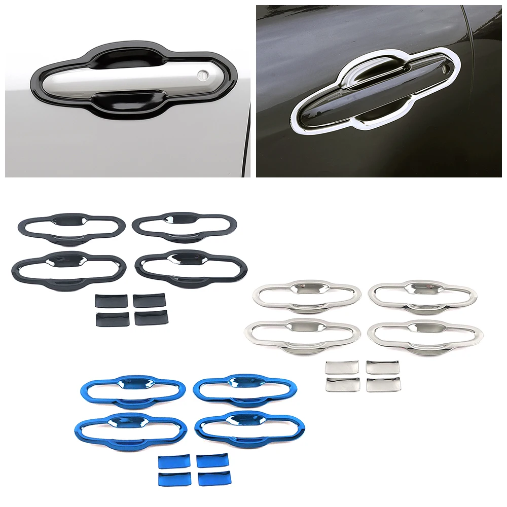 

For Toyota Highlander XU70 2022 Exterior Part Refit Door Handle Bowl Cover Trim Stainless Steel Protective Decoration Sticker