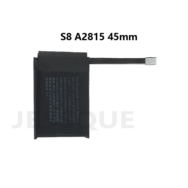 Фото A1578 A1760 A1875 A2058 A2277 A2181 A2345 A2327 A2552 A3009 Аккумулятор для Apple S1 S2 S3 S4 S5 S6 S7 S8 S9 SE Smart Watch №5