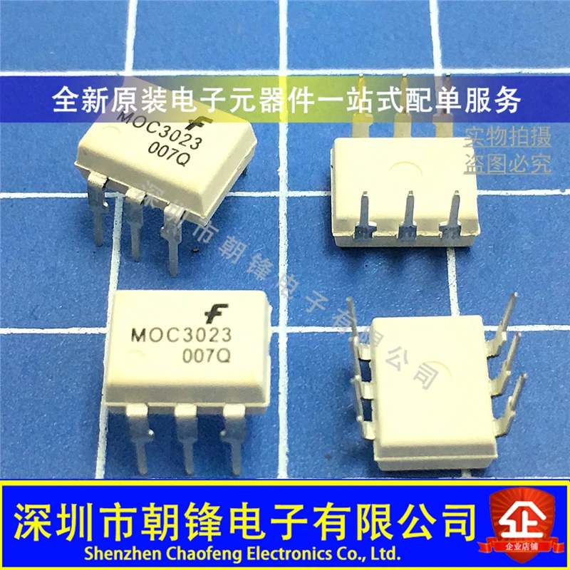 

10 шт. Оригинальный Новый MOC3023 MOC3023M DIP6 SOP6/SCR управляемый Оптрон