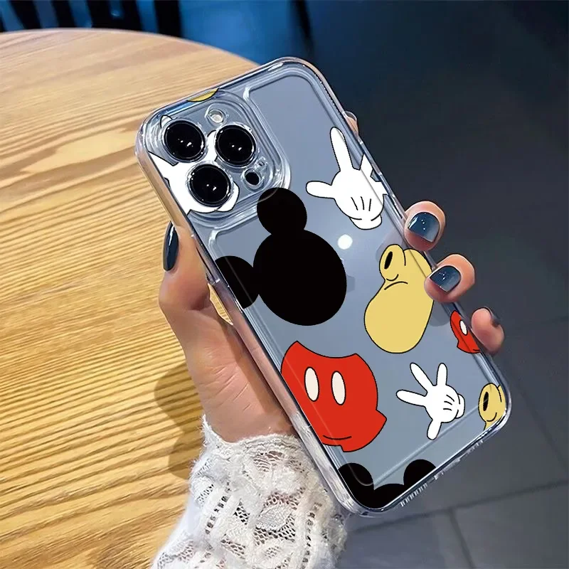 Чехол для телефона Disney Mickeys Minnies Mouses Space Xiaomi Mi 10 10T 11 11Lite 12 12Lite 12T 13 14 Poco F4 F5 X4 X5 M45 Pro 5G
