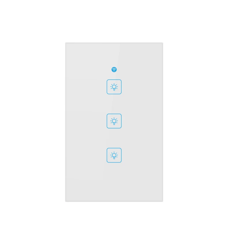 

120 Type Switch Smart Home App Control Us Waterproof Voice Control Switch Work With Alexa Home Touch Panel