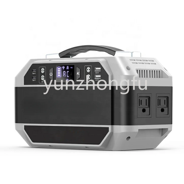 

Производство электроэнергии, Солнечная портативная электростанция Vanlife с дисплеем на 300 Вт, 500 Вт, 800 Вт