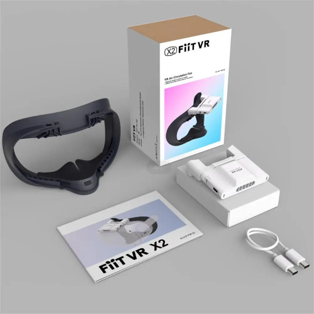 

Маска X2 Vr для охлаждения выхлопных газов, анти-туман, аксессуары для магнитного всасывания, анти-утечки, Совместимость с Oculus Quste2 горячая рас...