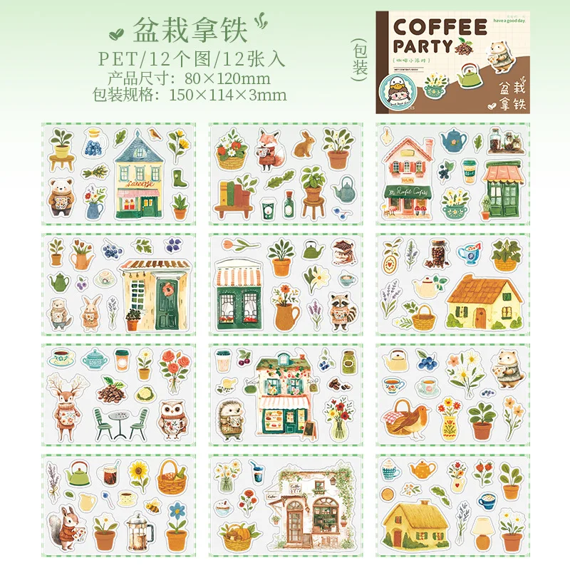 

Кавайные наклейки Alideco