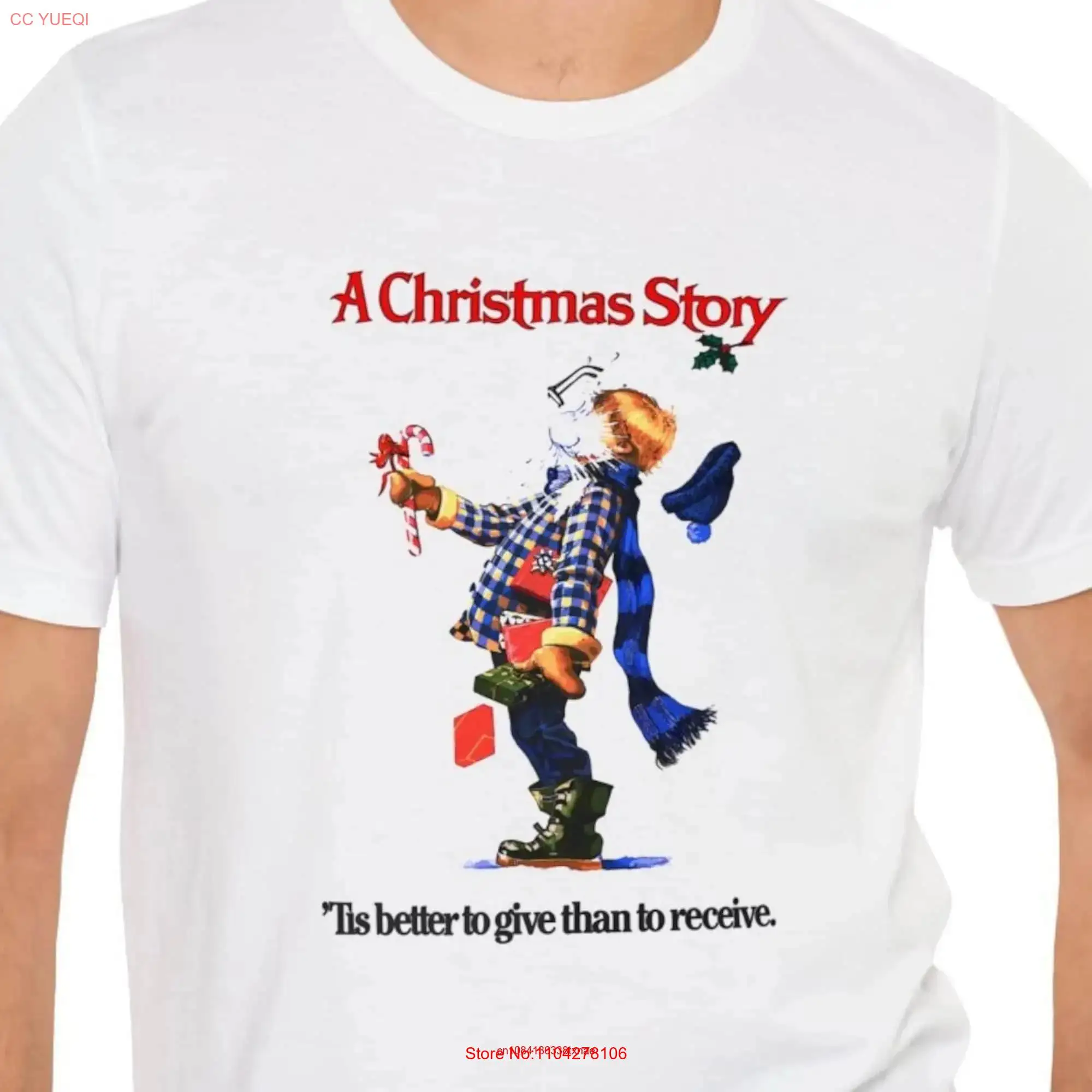 Футболка из фильма Рождественская история Забавный праздничный фильм Семья с